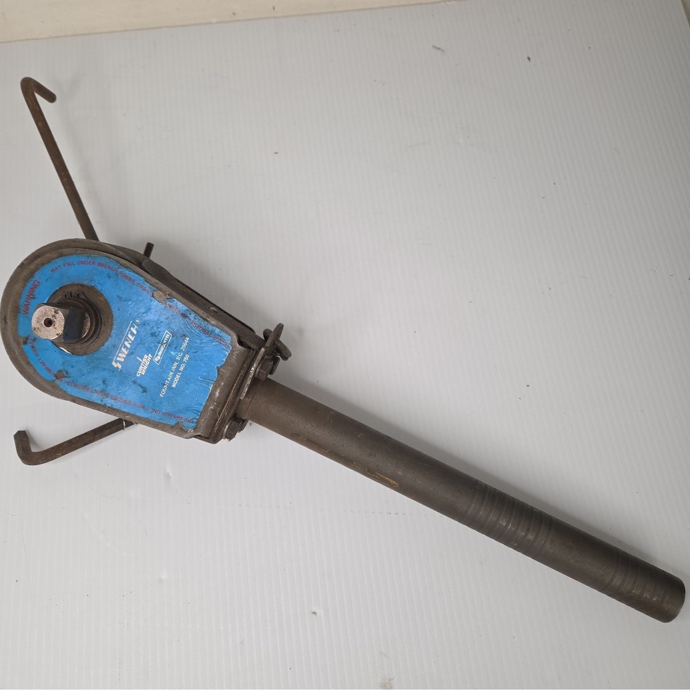 Curtiss Wright Tool Swench Wrench No. 750 Vintage Made In USA Impact Tool